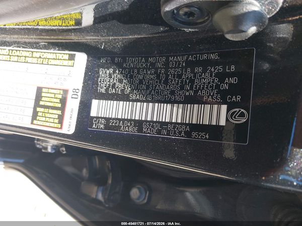 2024 LEXUS ES 350 350 Premium