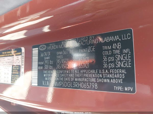 2024 HYUNDAI SANTA FE CALLIGRAPHY