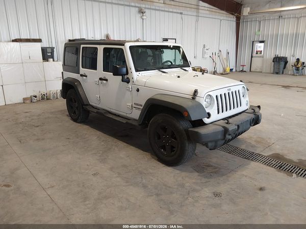 2017 JEEP WRANGLER UNLIMITED SPORT 4X4