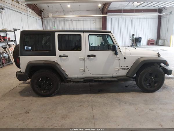2017 JEEP WRANGLER UNLIMITED SPORT 4X4