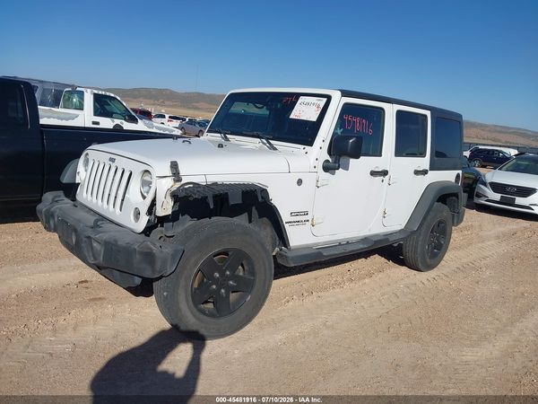 2017 JEEP WRANGLER UNLIMITED SPORT 4X4