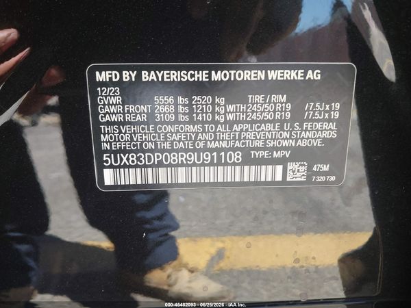 2024 BMW X3 M40I — I9