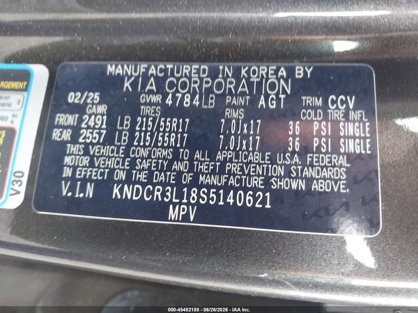 2025 KIA NIRO EV WIND