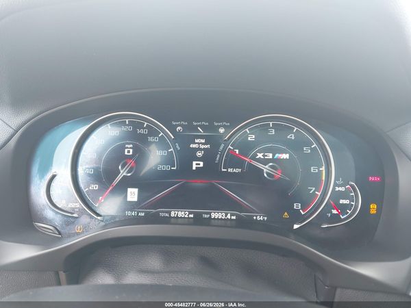 2020 BMW X3 M COMPETITION