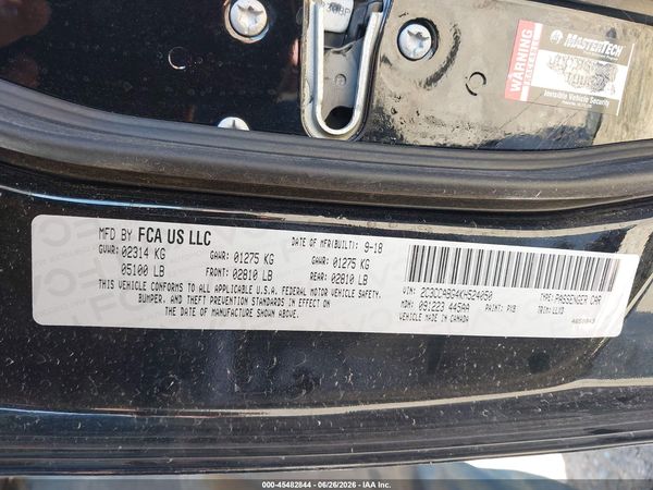 2019 CHRYSLER 300 300S