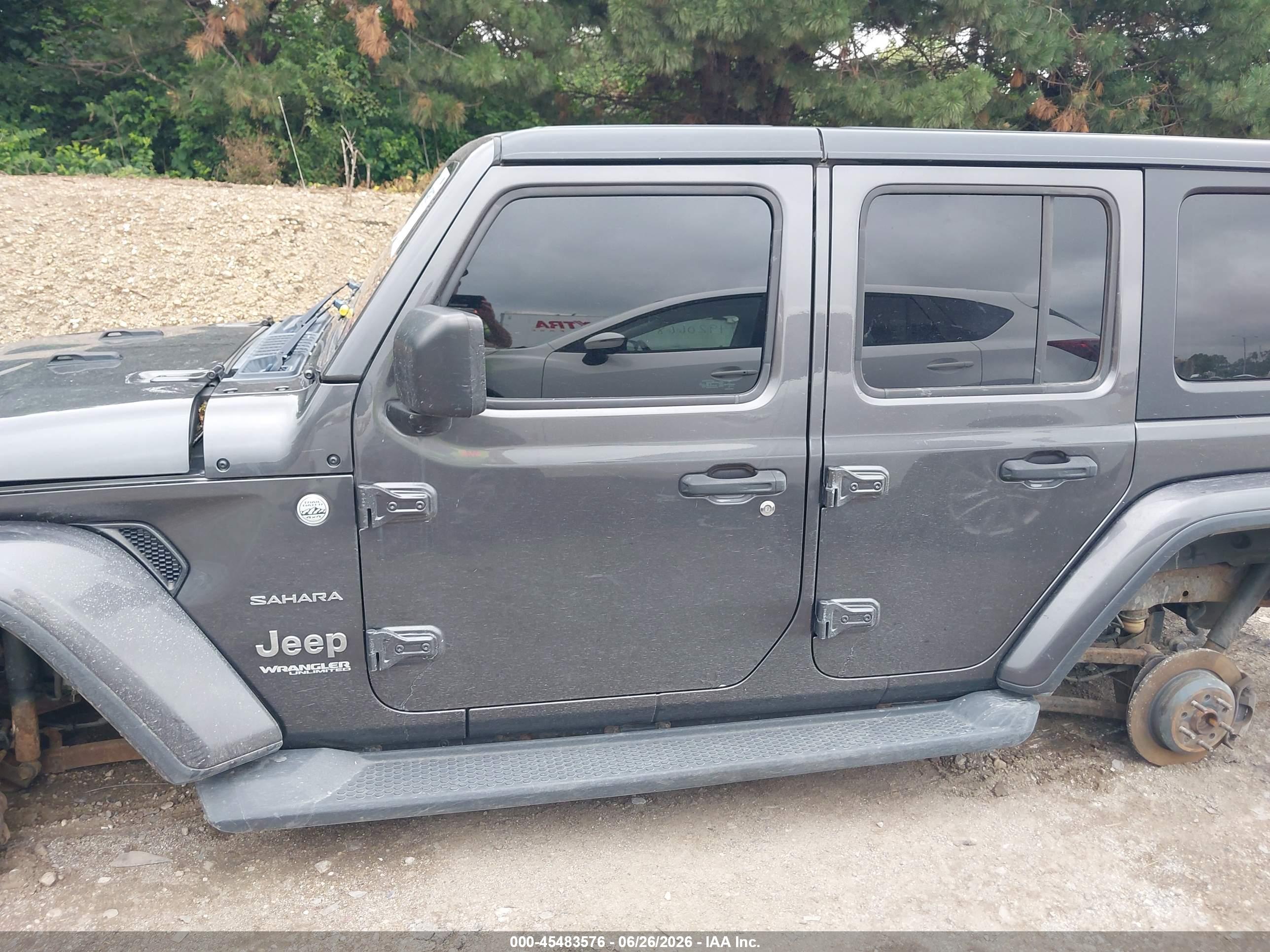 2018 JEEP WRANGLER UNLIMITED SAHARA 4X4