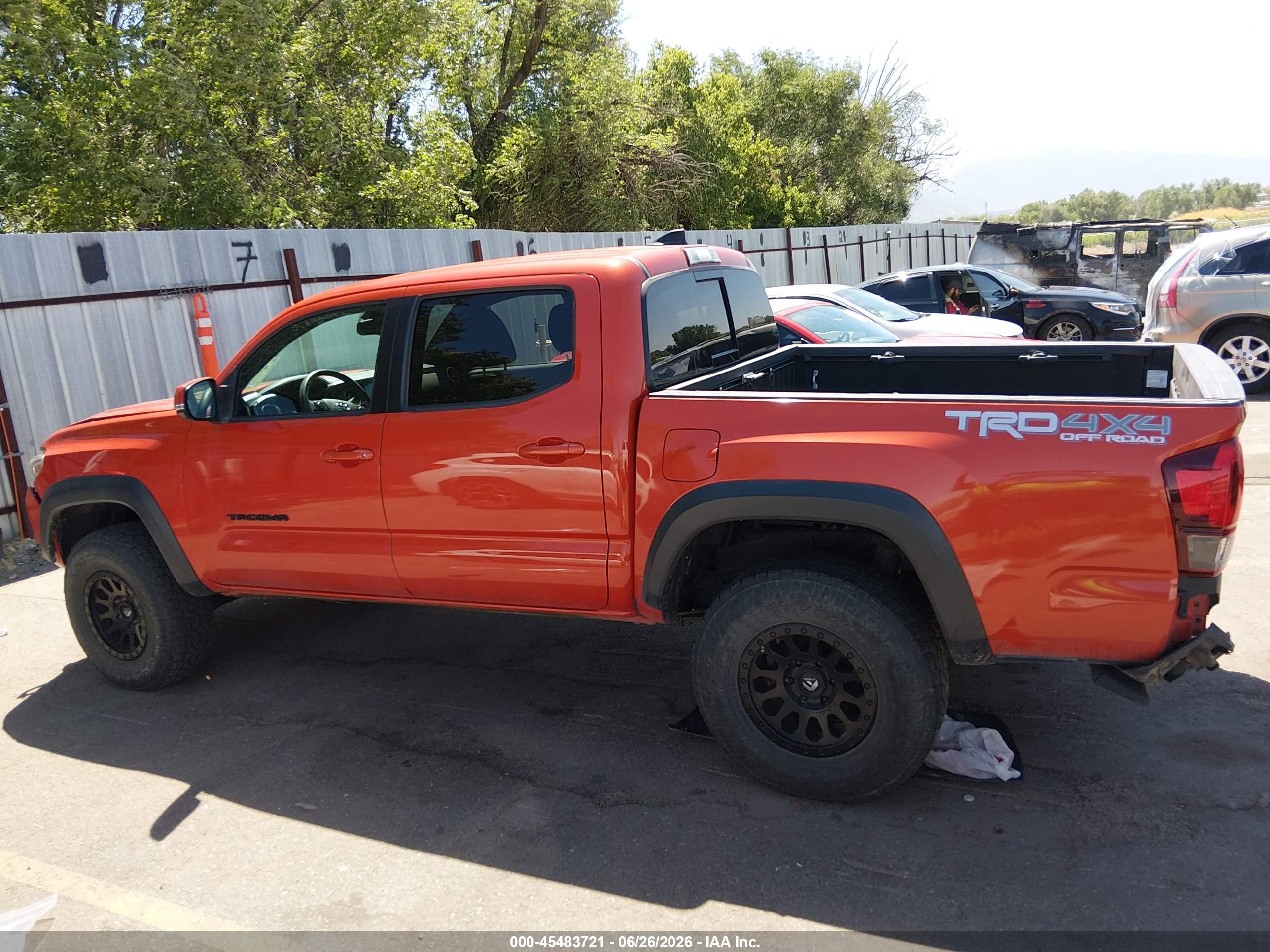 2018 TOYOTA TACOMA TRD OFF ROAD