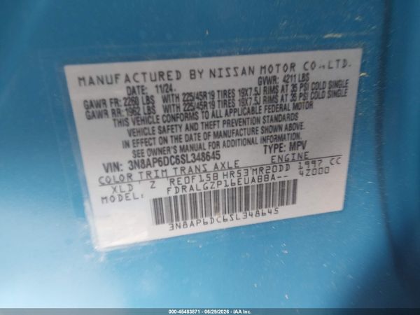 2025 NISSAN KICKS SR FWD