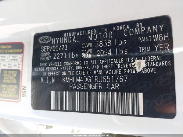 2024 HYUNDAI ELANTRA SEL