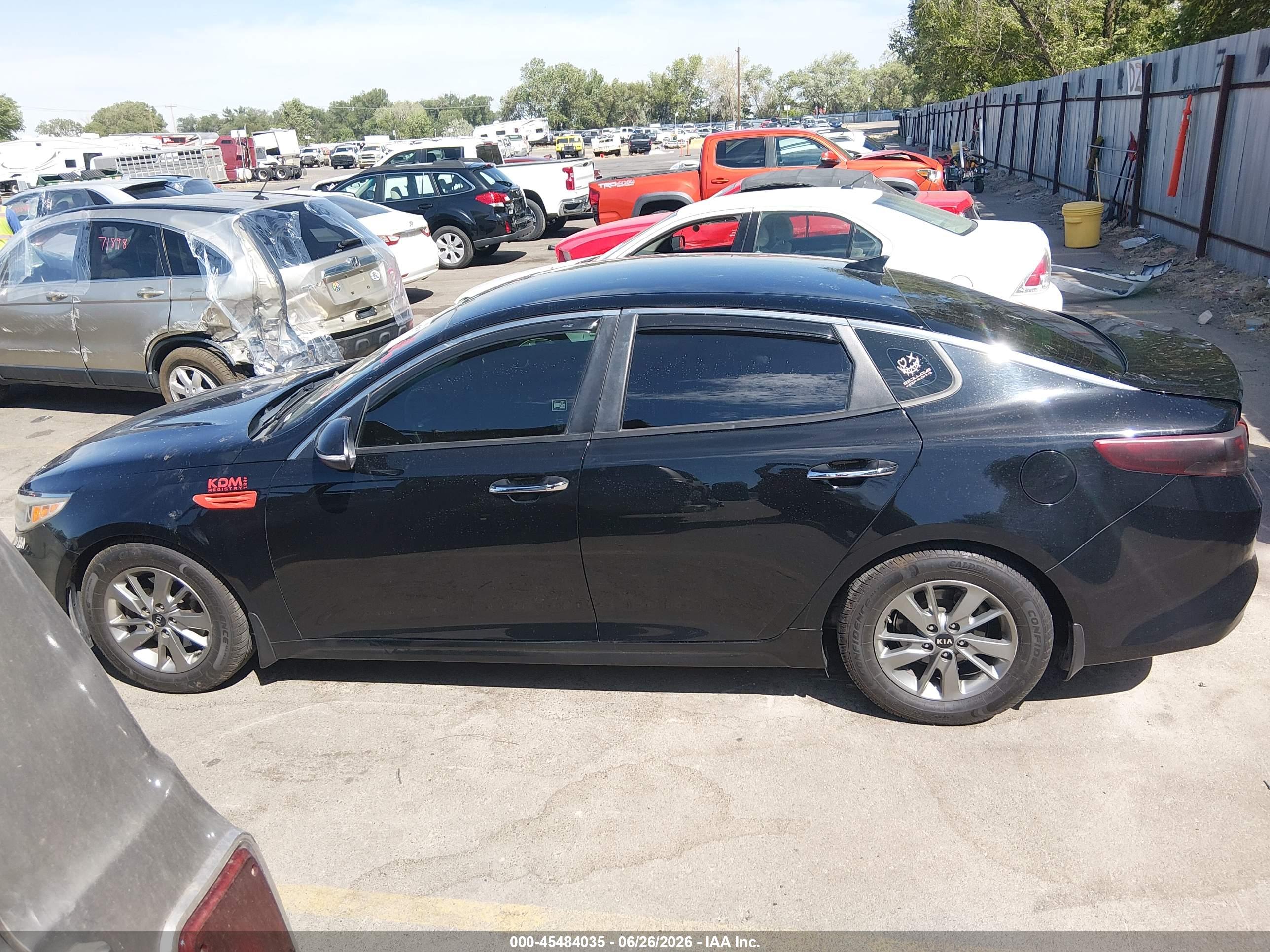 2018 KIA OPTIMA LX TURBO