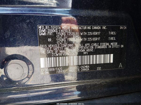 2024 TOYOTA RAV4 XLE