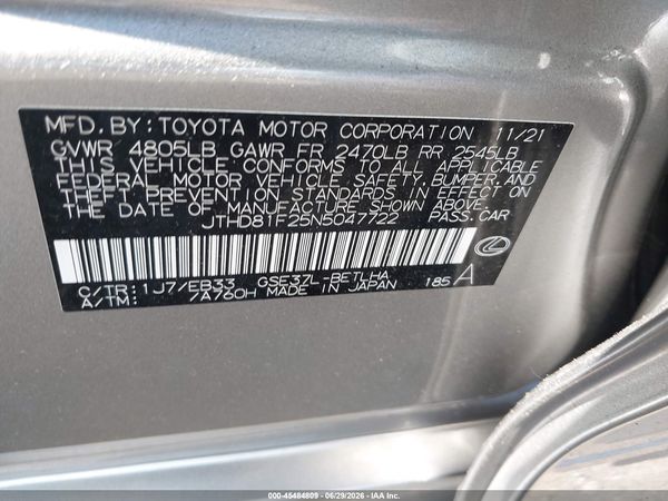 2022 LEXUS IS 300 300 Premium