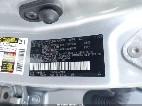 2024 TOYOTA HIGHLANDER XLE