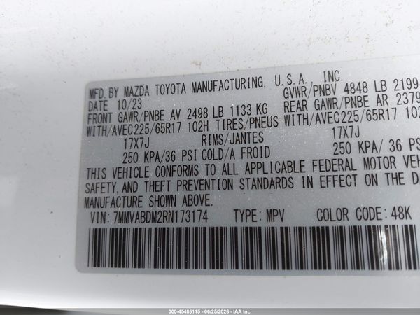 2024 MAZDA CX-50 2.5 S PREMIUM — I9