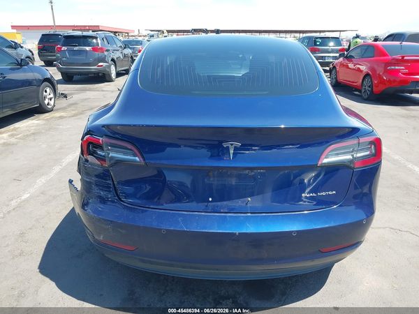 2018 TESLA MODEL 3 LONG RANGE/PERFORMANCE