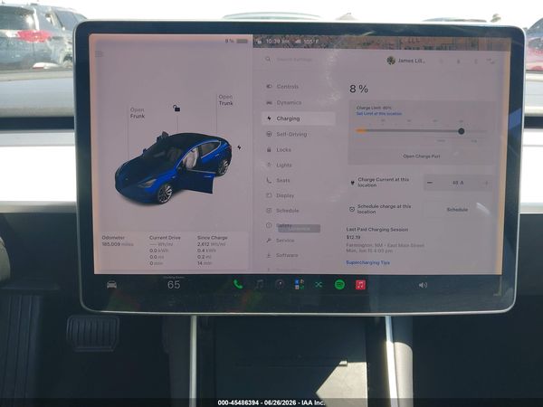 2018 TESLA MODEL 3 LONG RANGE/PERFORMANCE