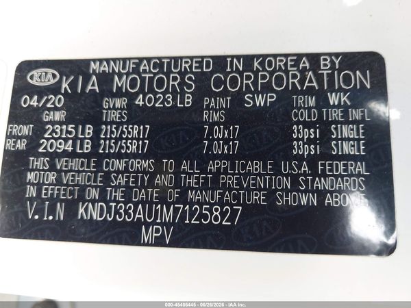 2021 KIA SOUL EX