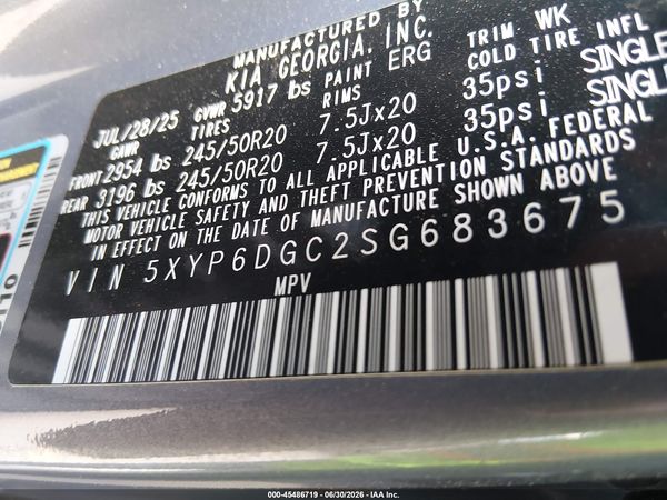 2025 KIA TELLURIDE S