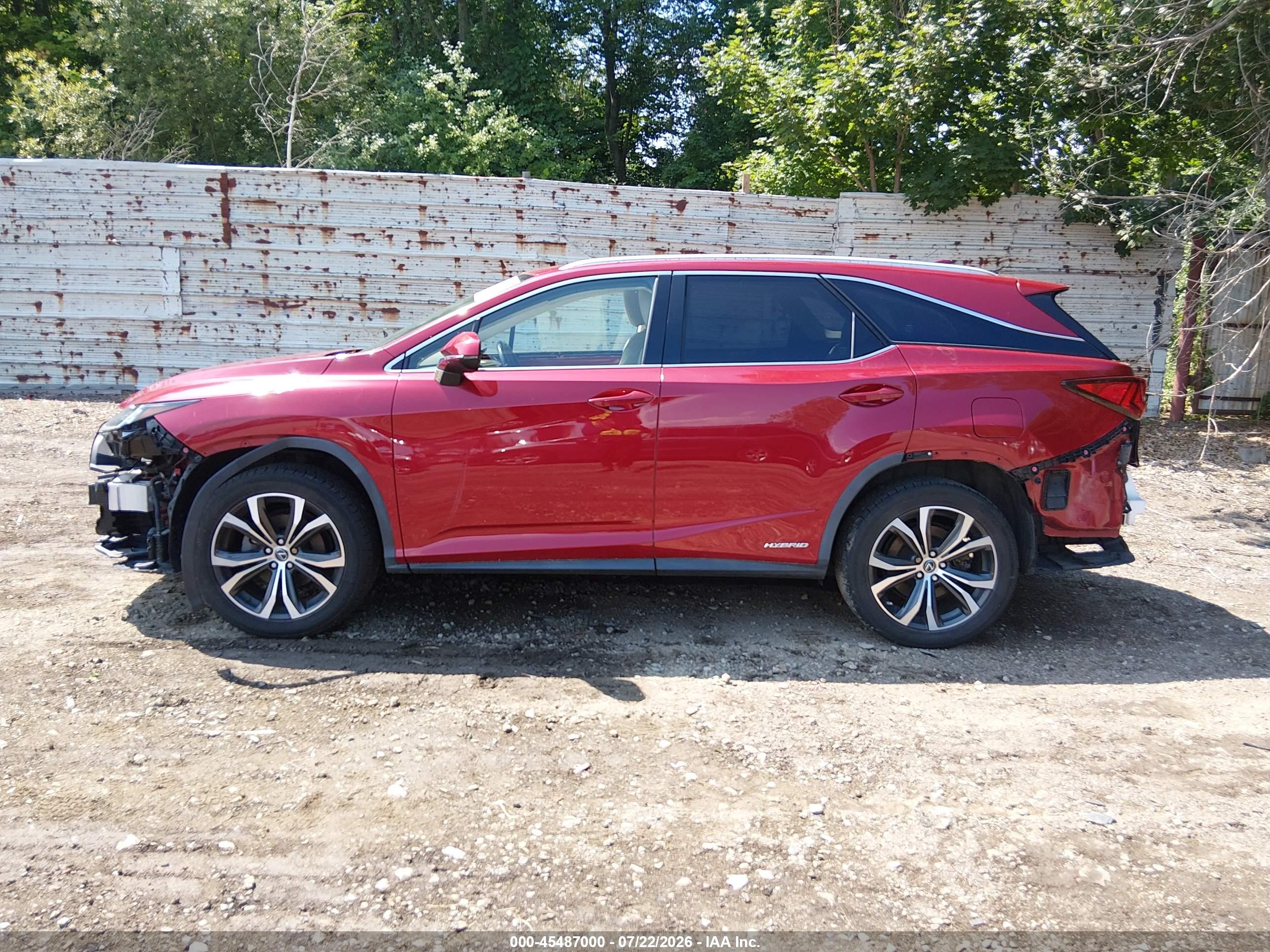 2020 LEXUS RX 450HL 450hL Premium