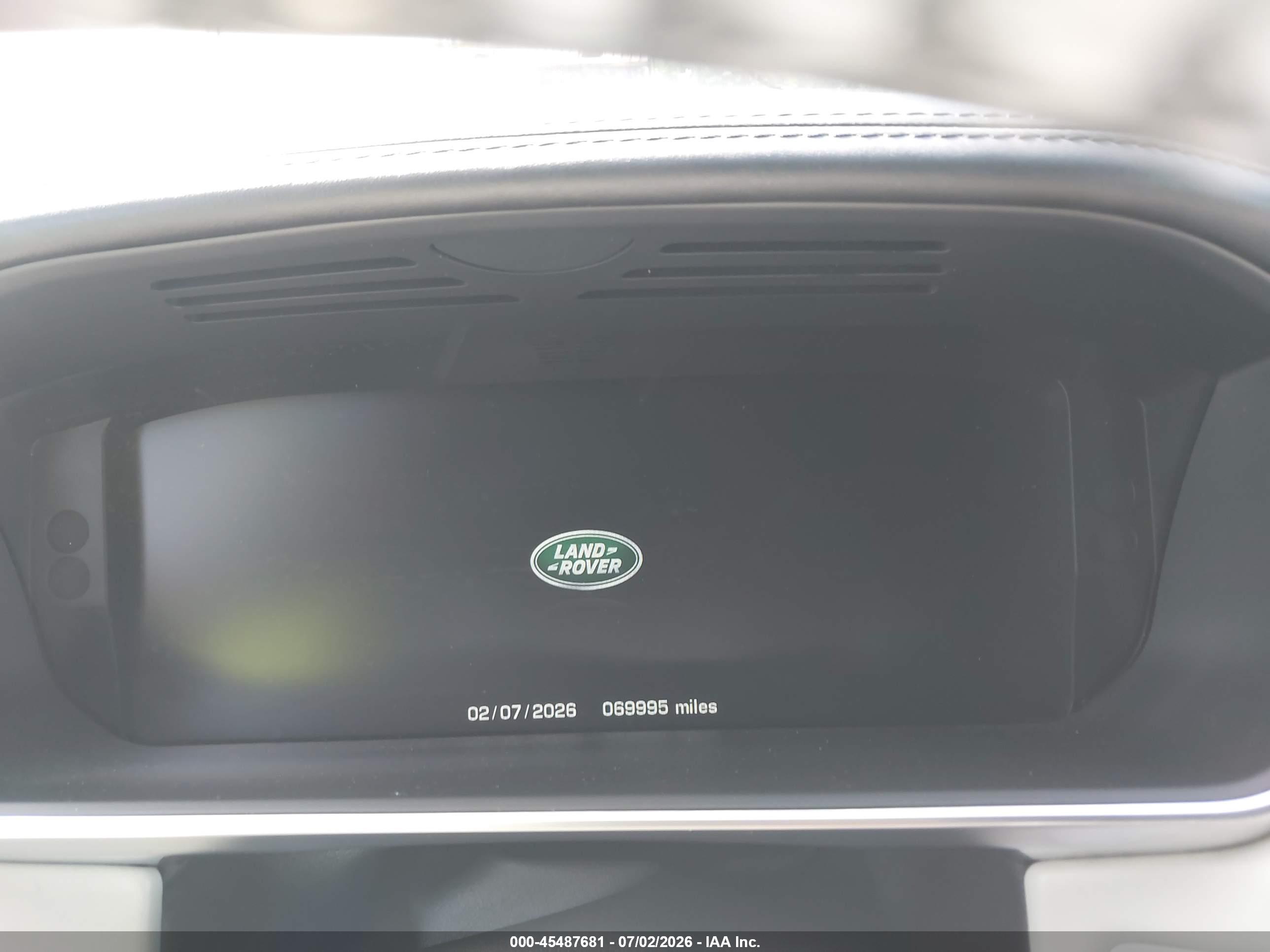 2016 LAND ROVER RANGE ROVER SPORT 5.0L V8 SUPERCHARGED SVR