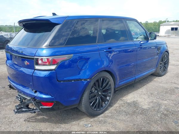 2016 LAND ROVER RANGE ROVER SPORT 5.0L V8 SUPERCHARGED SVR