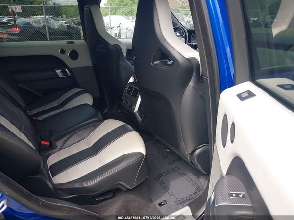 2016 LAND ROVER RANGE ROVER SPORT 5.0L V8 SUPERCHARGED SVR
