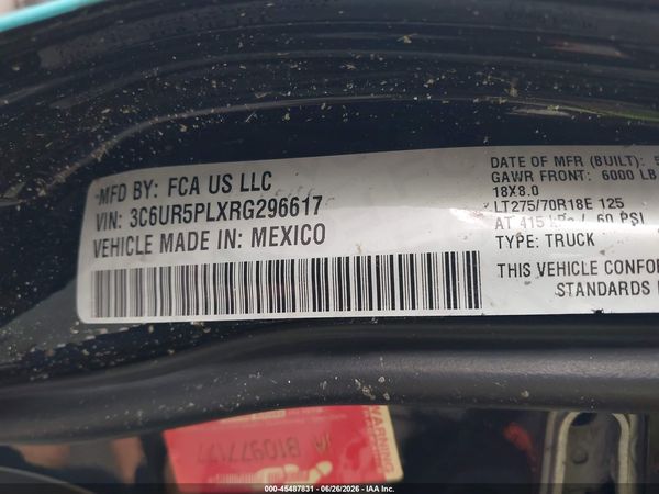 2024 RAM 2500