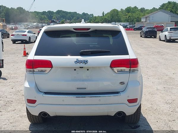 2016 JEEP GRAND CHEROKEE OVERLAND