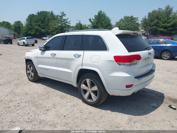 2016 JEEP GRAND CHEROKEE OVERLAND