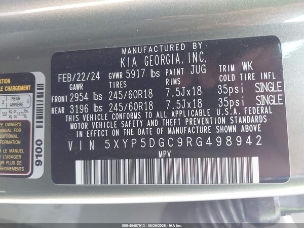 2024 KIA TELLURIDE SX PRESTIGE X-PRO