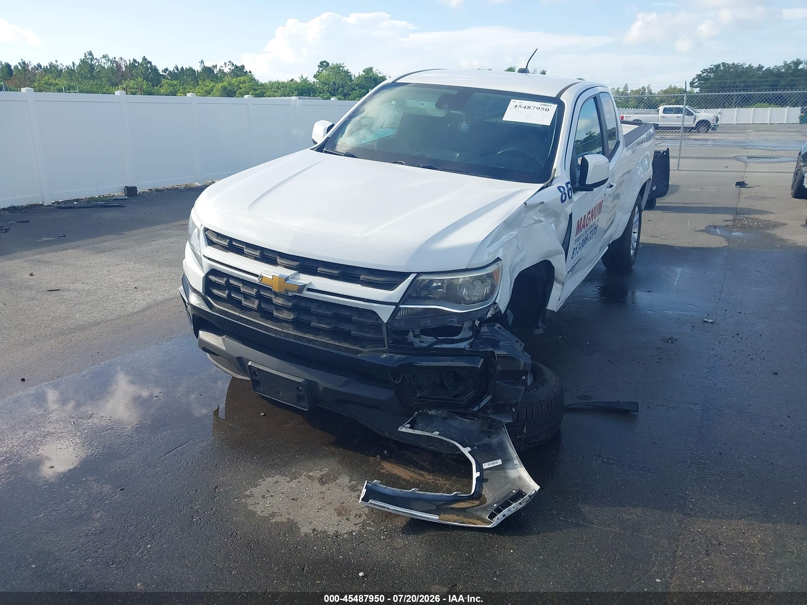 2022 CHEVROLET COLORADO 2WD  LONG BOX LT — I2