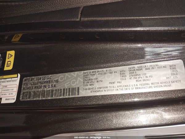 2021 JEEP WRANGLER 4XE