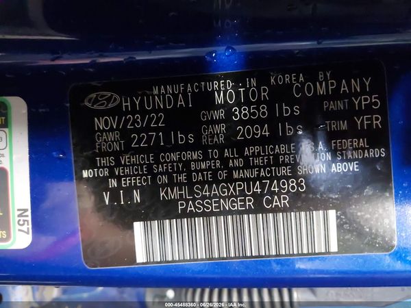2023 HYUNDAI ELANTRA SEL