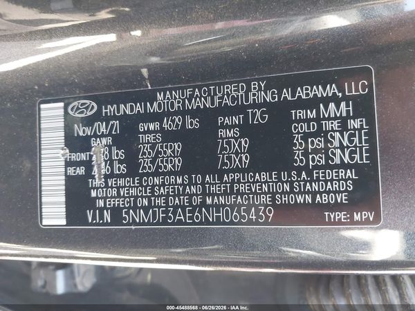 2022 HYUNDAI TUCSON SEL
