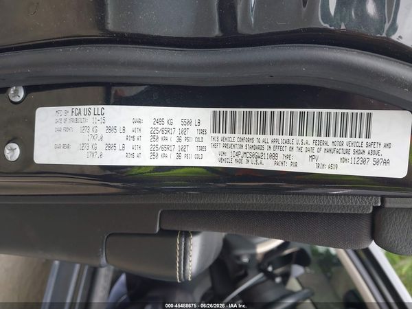 2016 JEEP CHEROKEE LATITUDE
