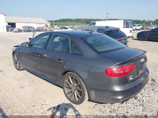 2015 AUDI S4 3.0T PREMIUM PLUS