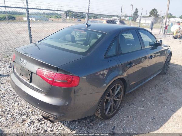 2015 AUDI S4 3.0T PREMIUM PLUS