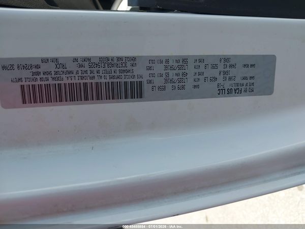 2018 RAM PROMASTER 1500 LOW ROOF 136 WB