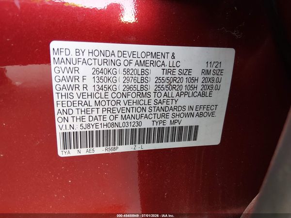 2022 ACURA MDX A-SPEC PACKAGE