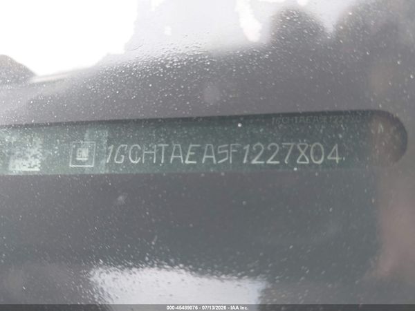 2015 CHEVROLET COLORADO 4WD WT — I9