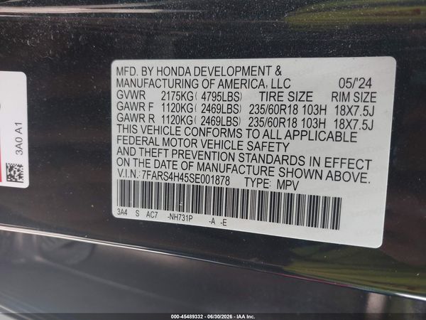 2025 HONDA CR-V EX AWD