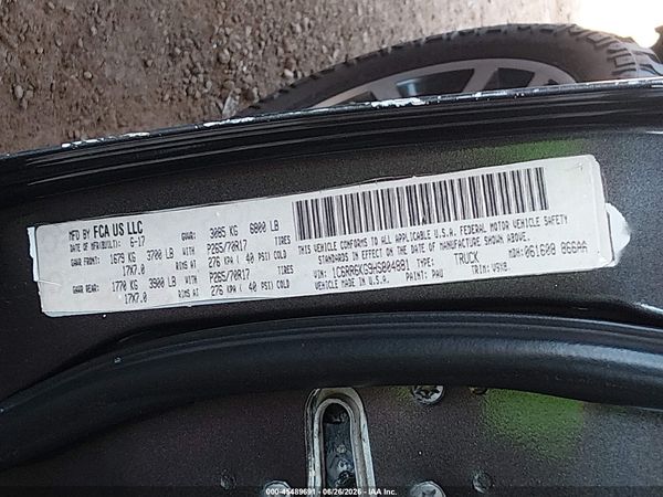 2017 RAM 1500 TRADESMAN  4X2 5'7 BOX