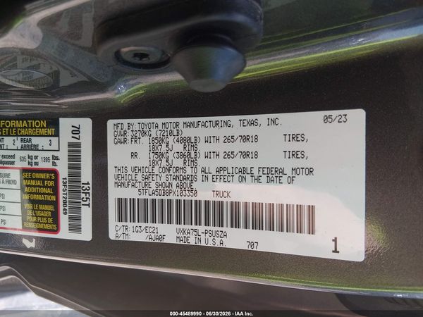 2023 TOYOTA TUNDRA SR5
