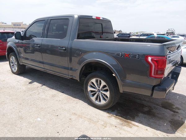 2017 FORD F-150 PLATINUM