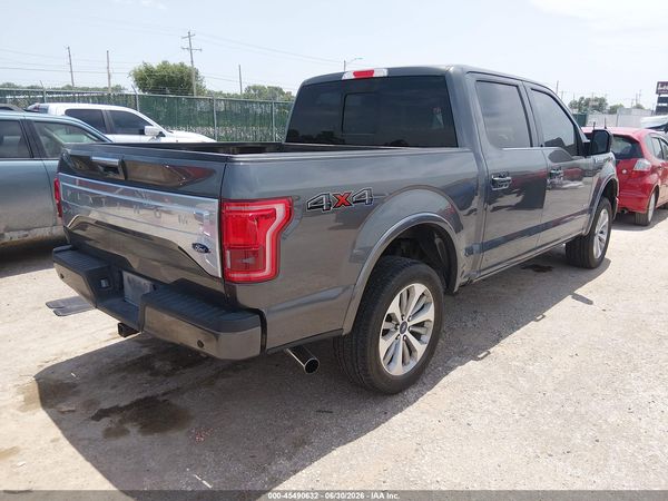 2017 FORD F-150 PLATINUM