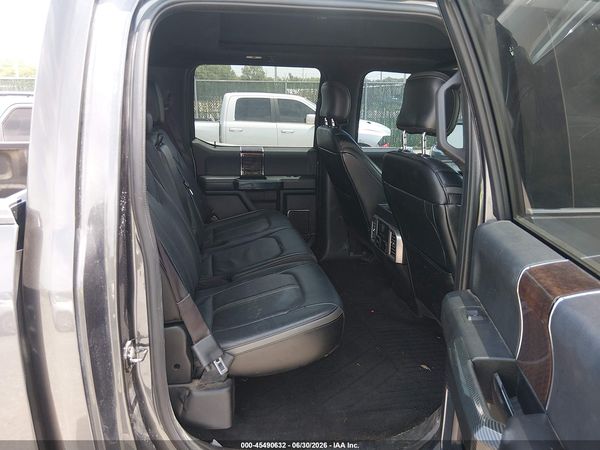 2017 FORD F-150 PLATINUM