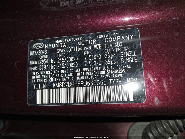 2023 HYUNDAI PALISADE CALLIGRAPHY