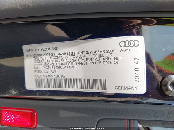 2021 AUDI S4