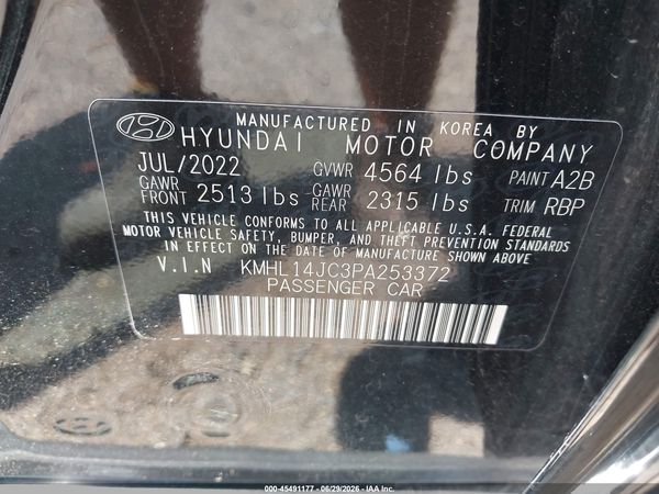 2023 HYUNDAI SONATA N LINE
