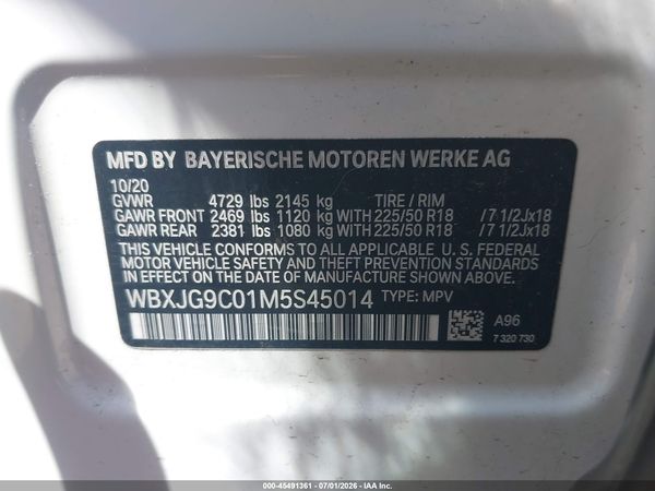 2021 BMW X1 XDRIVE28I